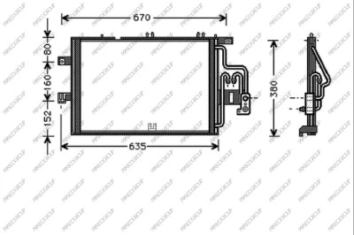 Condenser, air conditioning (OP030C002)