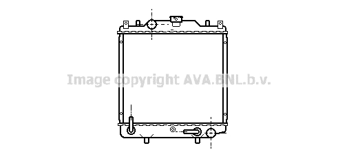 Radiator, engine cooling (SZ2029)