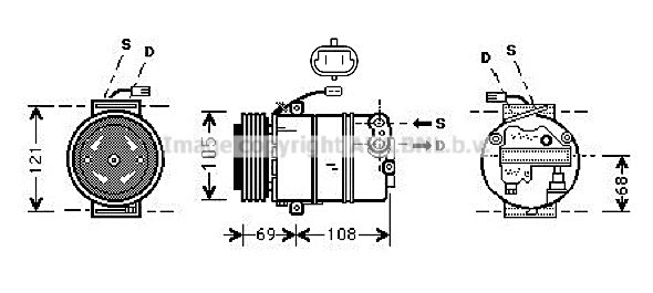 Compressor, air conditioning (OLAK373)
