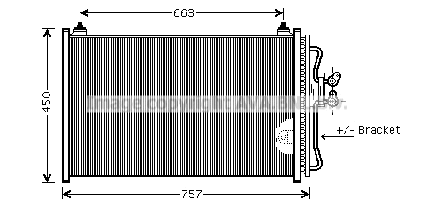 Condenser, air conditioning (FDA5347)