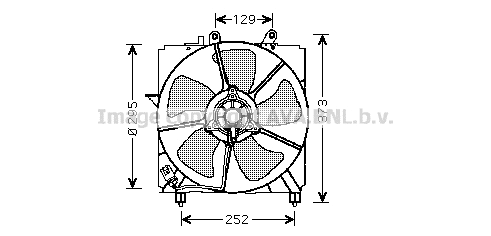 Fan, engine cooling (TO7517)