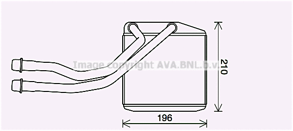 Heat Exchanger, interior heating (CN6314)