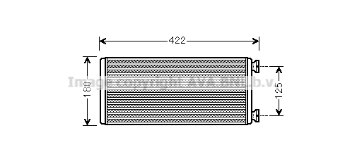 Heat Exchanger, interior heating (ME6248)