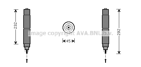 Dryer, air conditioning (BWD078)