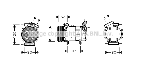 Compressor, air conditioning (RTK331)