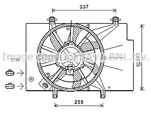 Fan, engine cooling (FD7559)