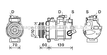 Compressor, air conditioning (VNK356)
