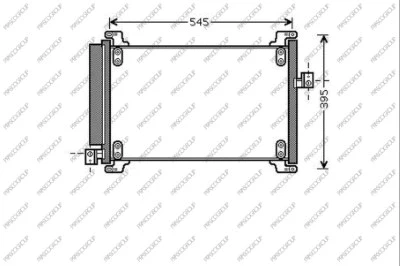 Condenser, air conditioning (FT717C001)