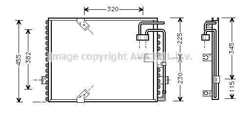 Condenser, air conditioning (BW5187)