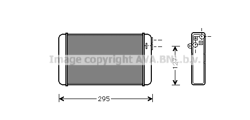 Heat Exchanger, interior heating (OLA6116)