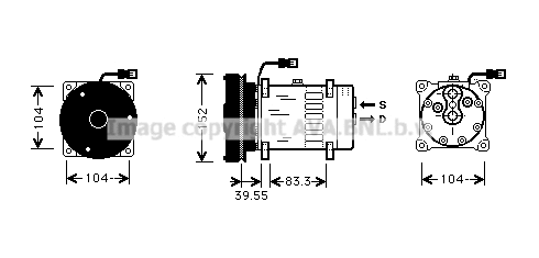 Compressor, air conditioning (CPAK003)