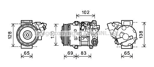 Compressor, air conditioning (TOAK661)