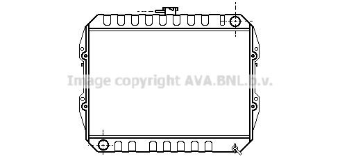 Radiator, engine cooling (VN2090)
