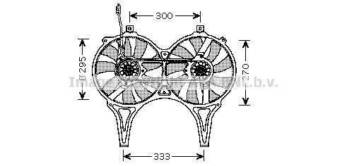 Fan, engine cooling (MS7514)