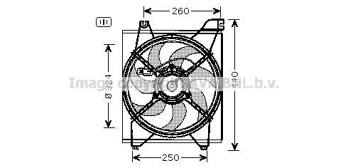 Fan, engine cooling (KA7515)