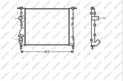 Radiator, engine cooling (RN320R003)
