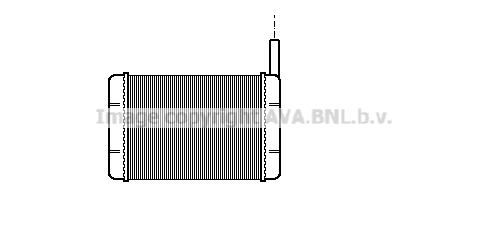 Heat Exchanger, interior heating (FD6129)