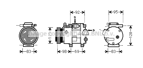 Compressor, air conditioning (HYK239)