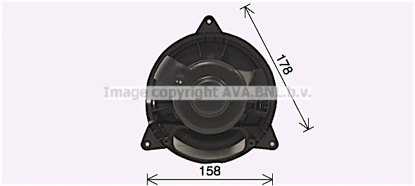 Electric Motor, interior blower (FD8653)