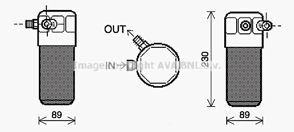 Dryer, air conditioning (AID438)