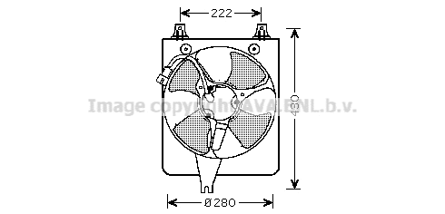 Fan, engine cooling (HD7529)