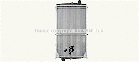 Radiator, engine cooling (VL2106)