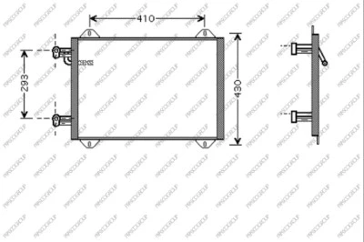 Condenser, air conditioning (AD302C001)