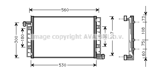 Condenser, air conditioning (FT5222)