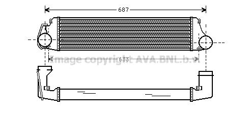 Charge Air Cooler (BW4207)