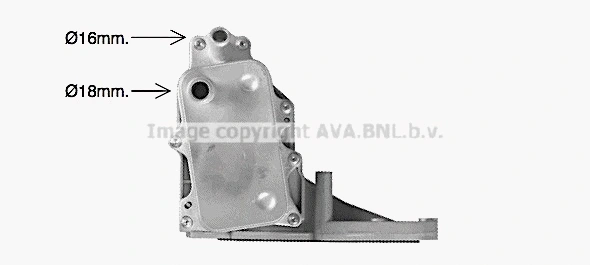 Oil Cooler, engine oil (FD3684H)