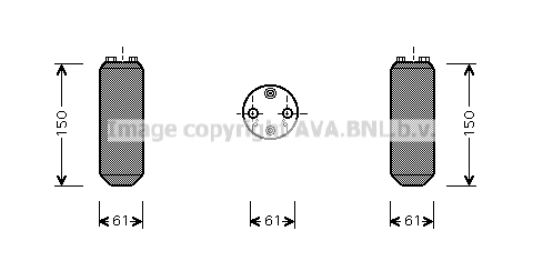 Dryer, air conditioning (DND255)
