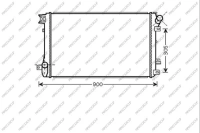 Radiator, engine cooling (RN952R004)