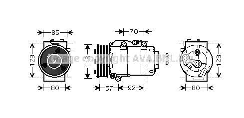 Compressor, air conditioning (FDK394)