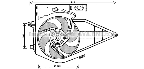 Fan, engine cooling (PE7546)