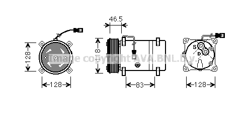 Compressor, air conditioning (CNAK158)