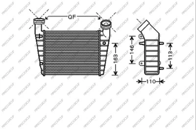 Charge Air Cooler (SK418N004)