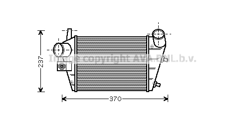 Charge Air Cooler (ALA4085)