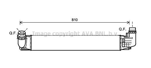 Charge Air Cooler (DAA4009)