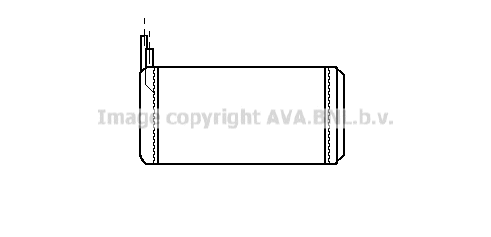 Heat Exchanger, interior heating (LC6032)