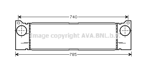 Charge Air Cooler (MSA4370)