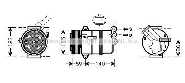 Compressor, air conditioning (OLAK437)