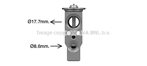 Expansion Valve, air conditioning (FT1479)