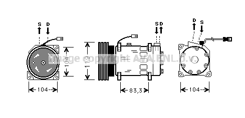 Compressor, air conditioning (CNK179)