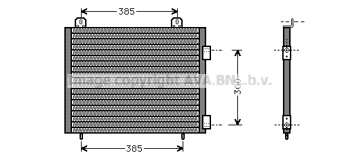 Condenser, air conditioning (AU5141)