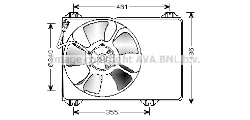 Fan, engine cooling (SZ7506)