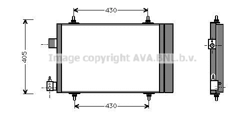 Condenser, air conditioning (CN5173D)