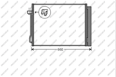 Condenser, air conditioning (BM822C001)