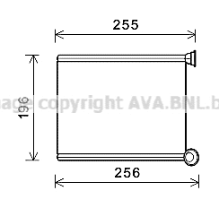Heat Exchanger, interior heating (CN6281)