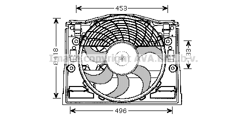 Fan, engine cooling (BW7513)