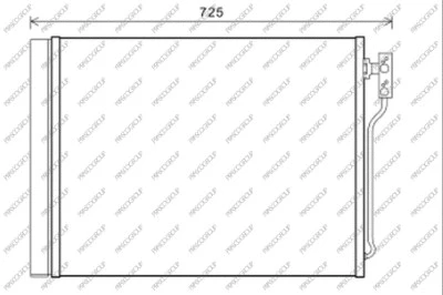 Condenser, air conditioning (BM048C001)